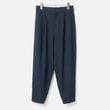[Harriss] Yarn-dyed tapered cropped pants
