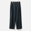 [Harriss] Straight two-tuck pants_Black(80)