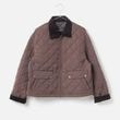 [le ciel de HARRISS] Quilted Outdoor Jacket_Brown(71)