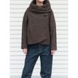 [RaPPELER] Loofah collar short length coat_Camel(60)
