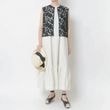 [Harriss] Peplum Hem Long Dress