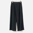 [Harriss] Front Tuck Semi-Wide Pants_Black(80)