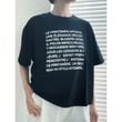 [le ciel de HARRISS] BIG SILHOUETTE T-SHIRT_Message