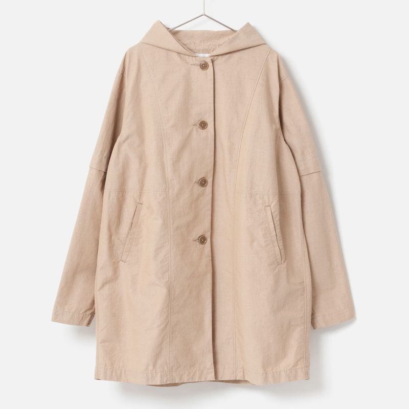 [RaPPELER] Spring coat with cocoon silhouette_Beige(61)