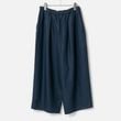 [Harriss �� Keiko Okamoto] Balloon Silhouette Pants_Navy blue(50)