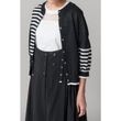 [RaPPELER] 2way Striped Knit_Off white(02)