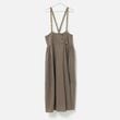 [RaPPELER] 4-way skirt with suspenders_Brown(71)