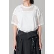 [RaPPELER] Mesh Switching Cut and Sew_White(01)