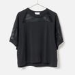 [RaPPELER] Mesh Switching Cut and Sew_Black(80)