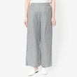 [Harriss] Hemp and cotton blend straight pants_Black(80)