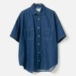 [Harriss] Light Ounce Denim Overshirt_blue(53)