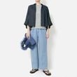 [le ciel de HARRISS] 1-tuck baker pants_Light blue(53)