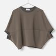[RaPPELER] Cocoon-style T-shirt_Camel(60)