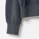 [Harriss] Cotton Cashmere 2WAY Ribbon Cardigan_Charcoal gray(81)