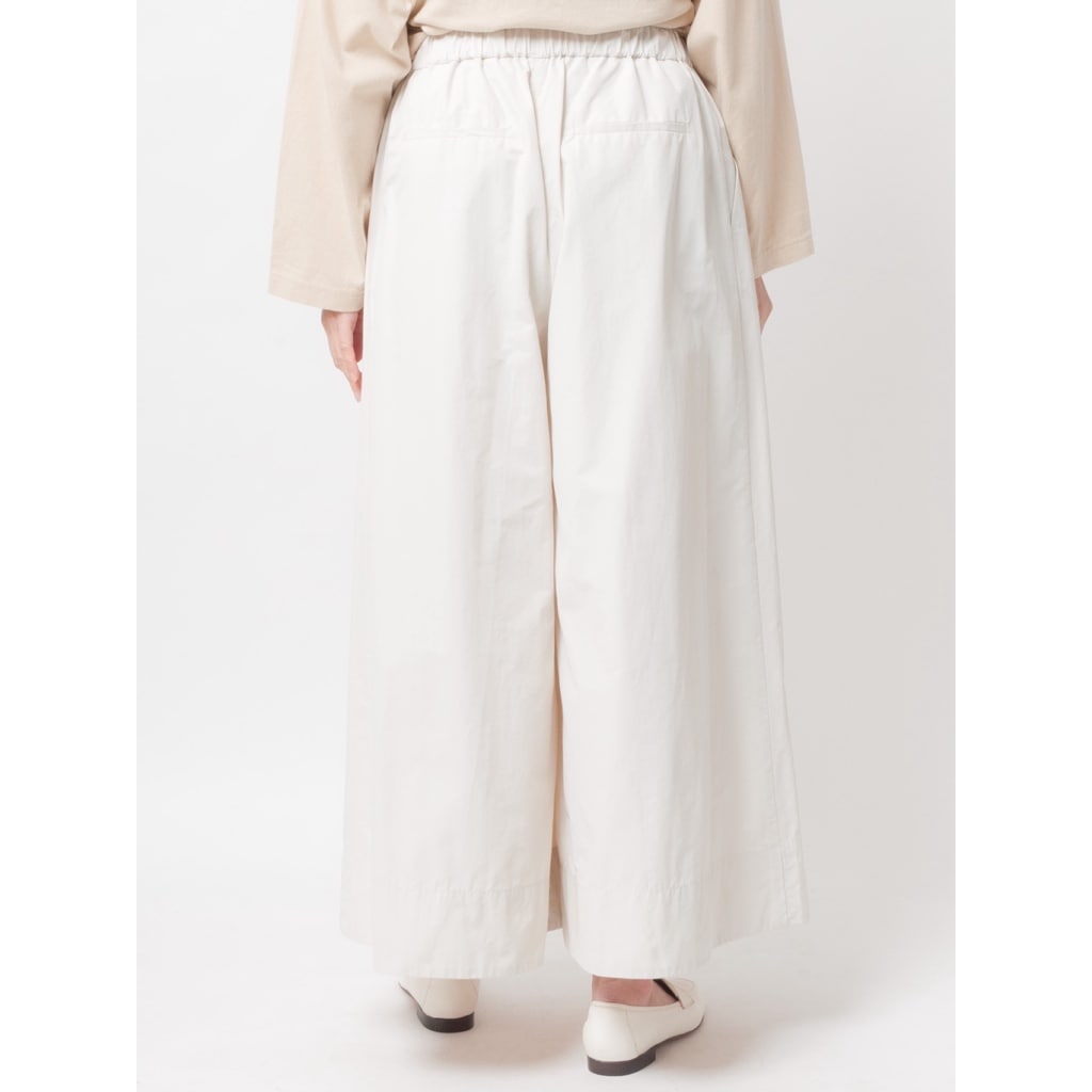 [Harriss] Tucked and Gathered Culotte Pants