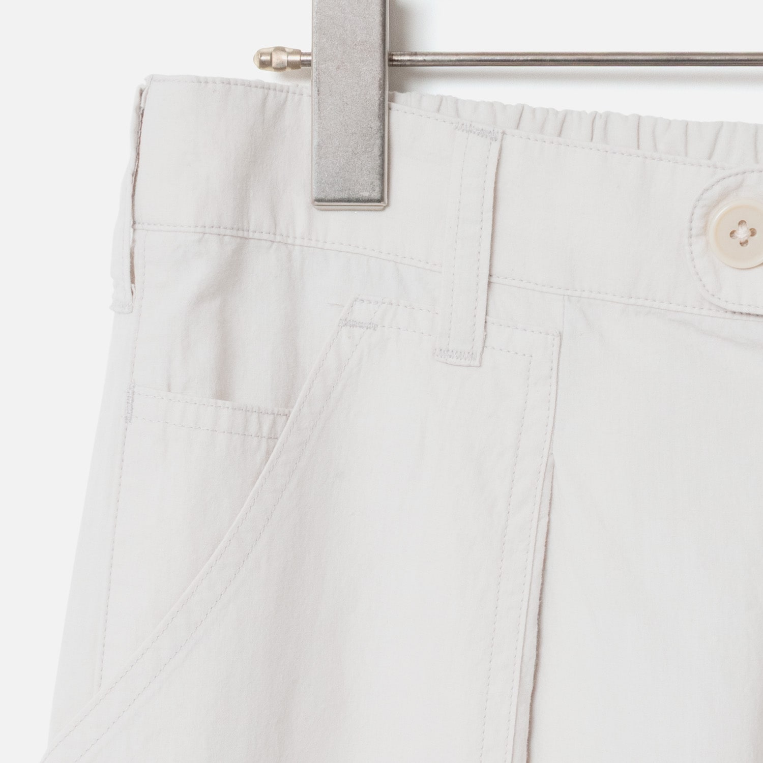 [RaPPELER] One-Tuck Wide-Leg Pants_Off white(02)
