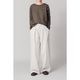 [RaPPELER] One-Tuck Wide-Leg Pants_Off white(02)