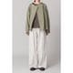 [RaPPELER] One-Tuck Wide-Leg Pants_Off white(02)