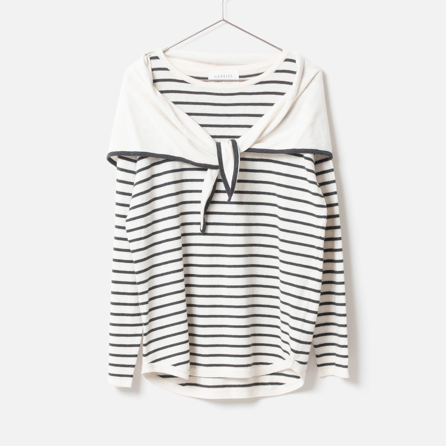 [Harriss] Cotton Cashmere Scarf and Pullover