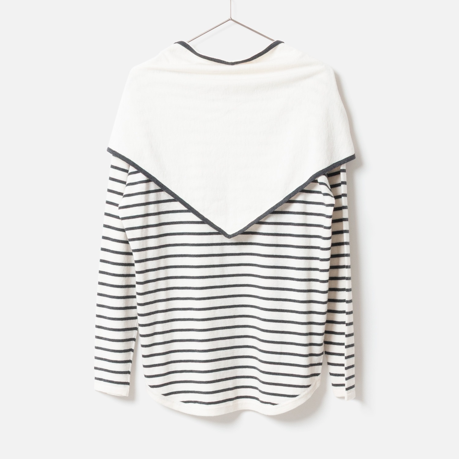 [Harriss] Cotton Cashmere Scarf and Pullover