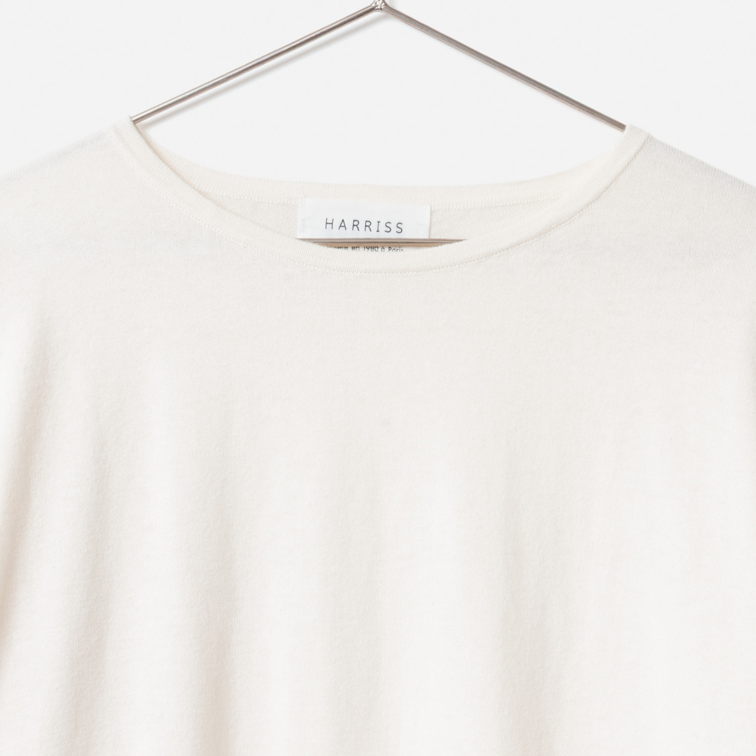 [Harriss] Cotton Cashmere Scarf and Pullover