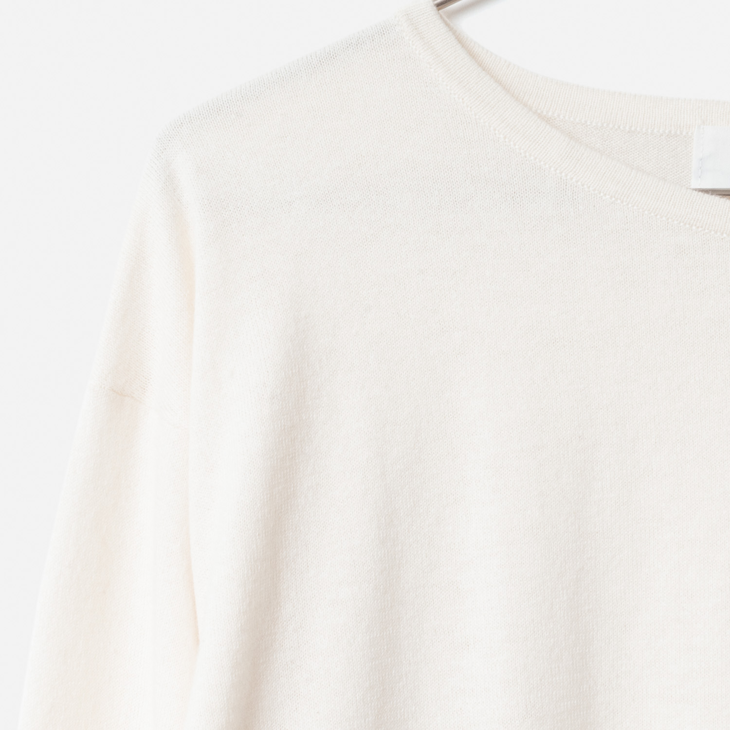 [Harriss] Cotton Cashmere Scarf and Pullover