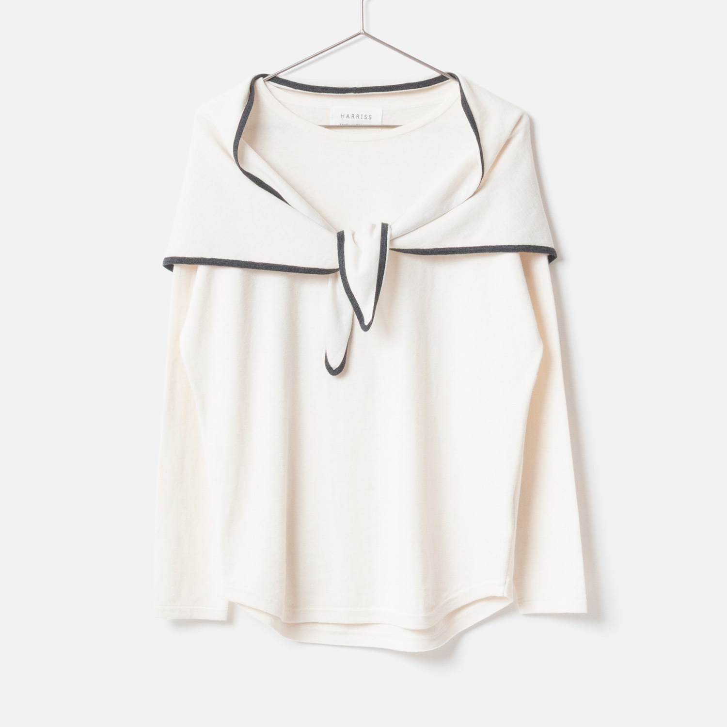 [Harriss] Cotton Cashmere Scarf and Pullover