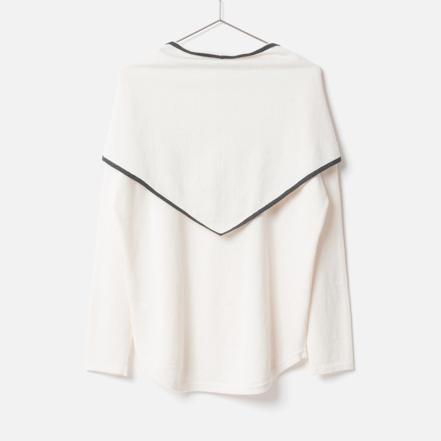 [Harriss] Cotton Cashmere Scarf and Pullover