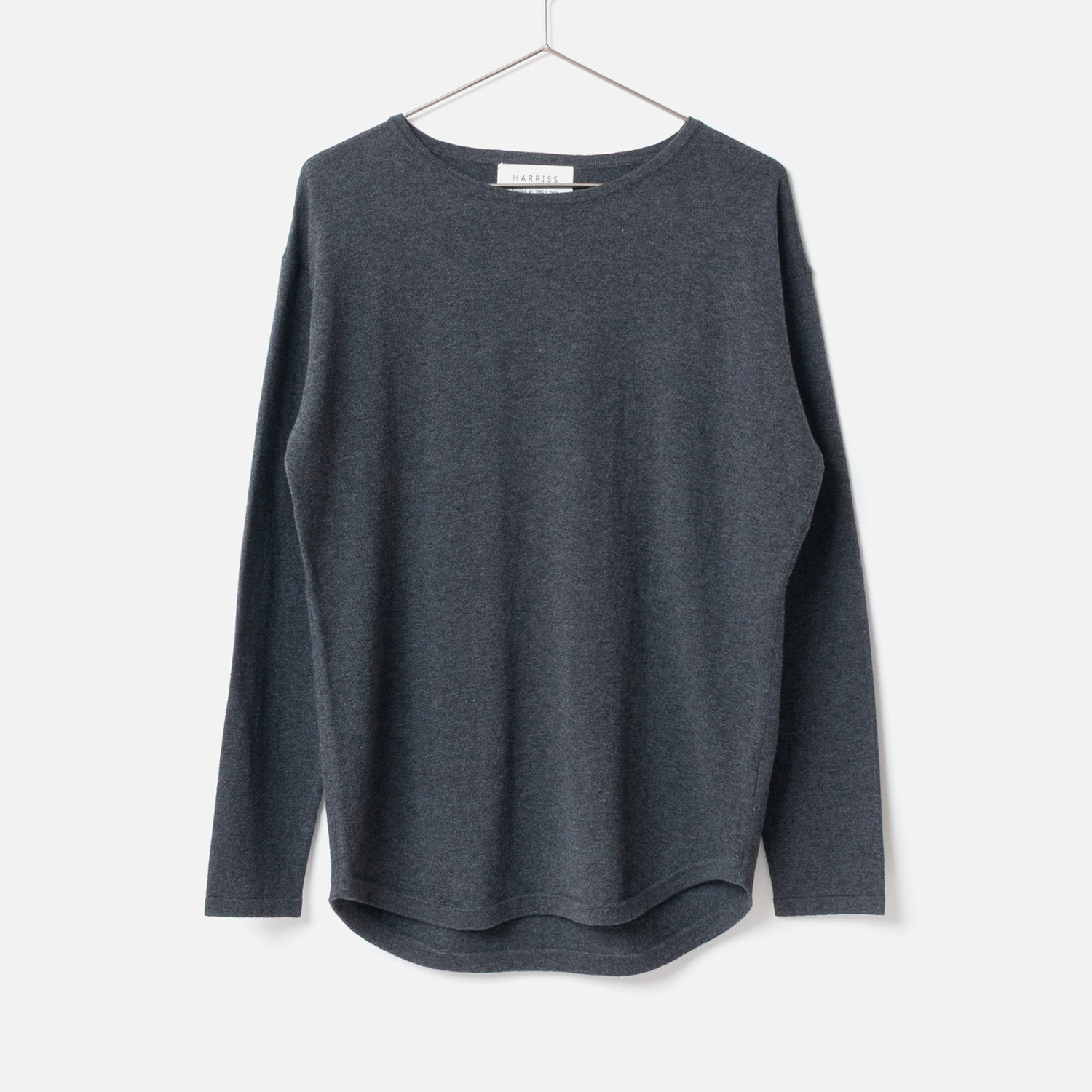 [Harriss] Cotton Cashmere Scarf and Pullover