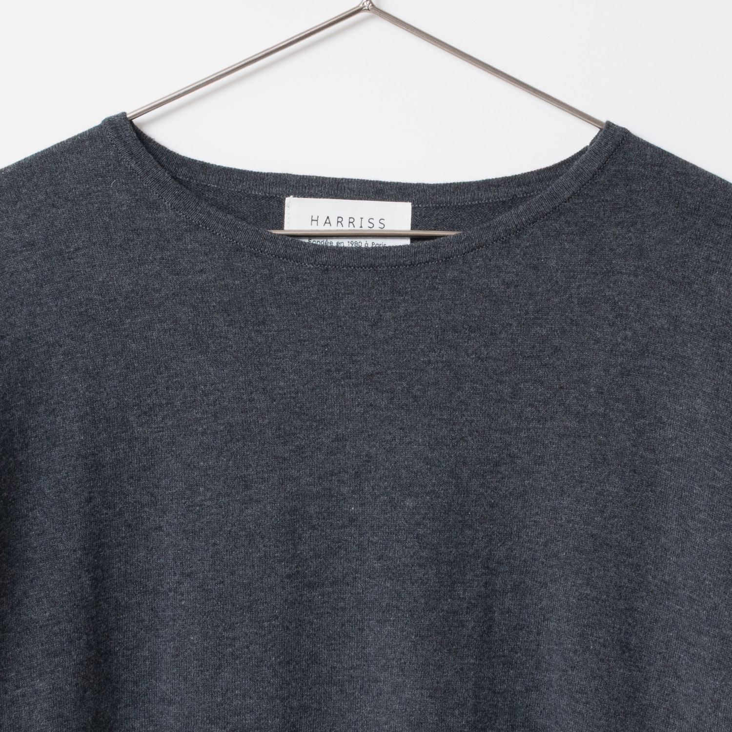 [Harriss] Cotton Cashmere Scarf and Pullover