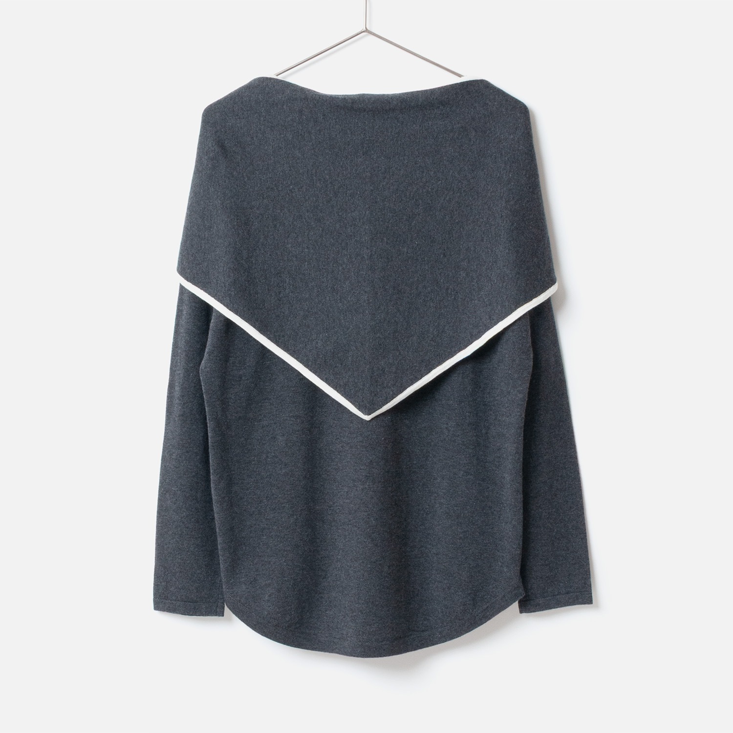 [Harriss] Cotton Cashmere Scarf and Pullover