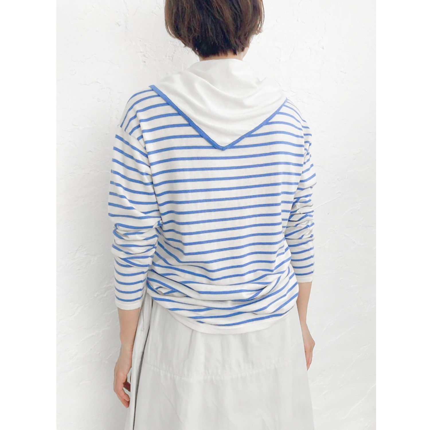 [Harriss] Cotton Cashmere Scarf and Pullover