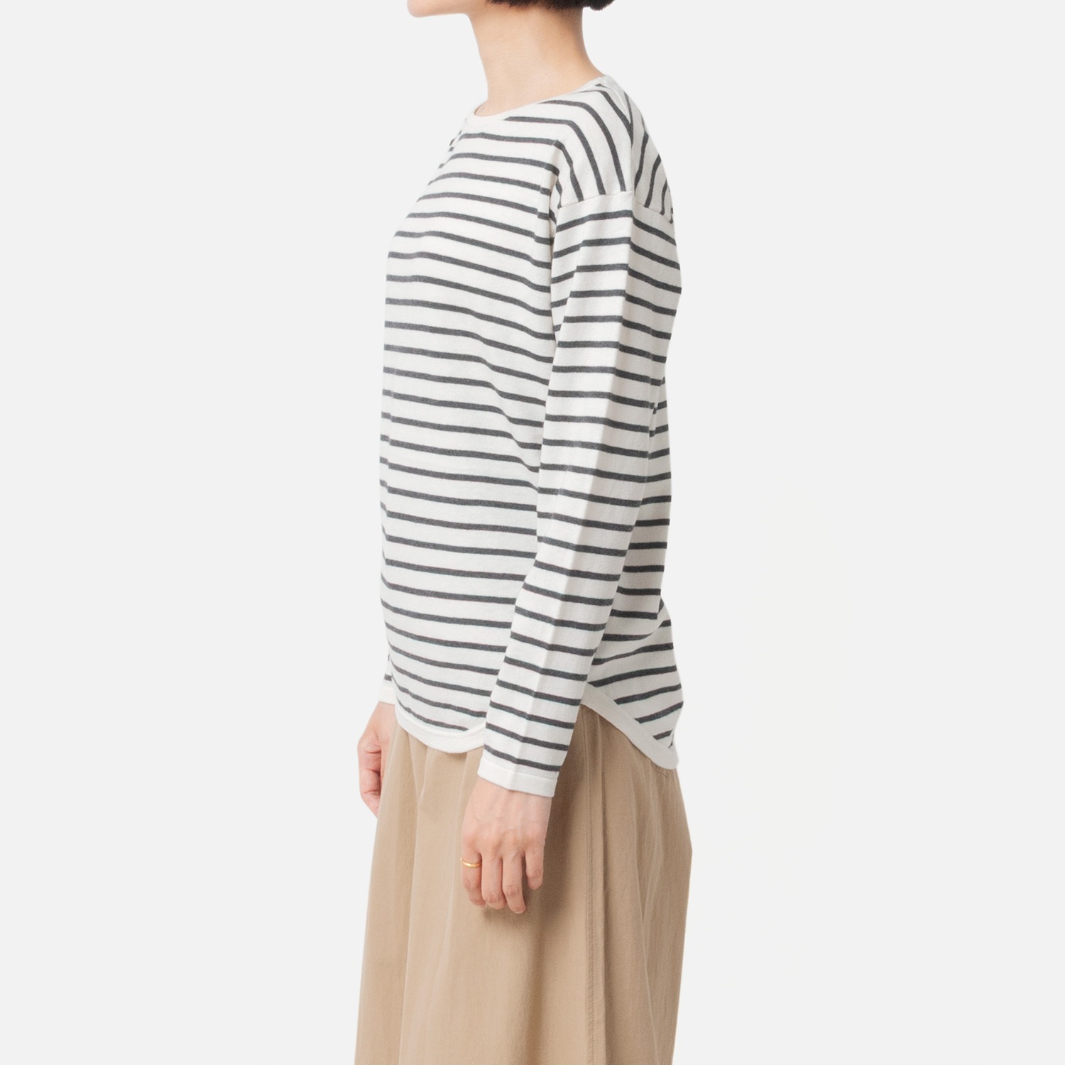 [Harriss] Cotton Cashmere Scarf and Pullover