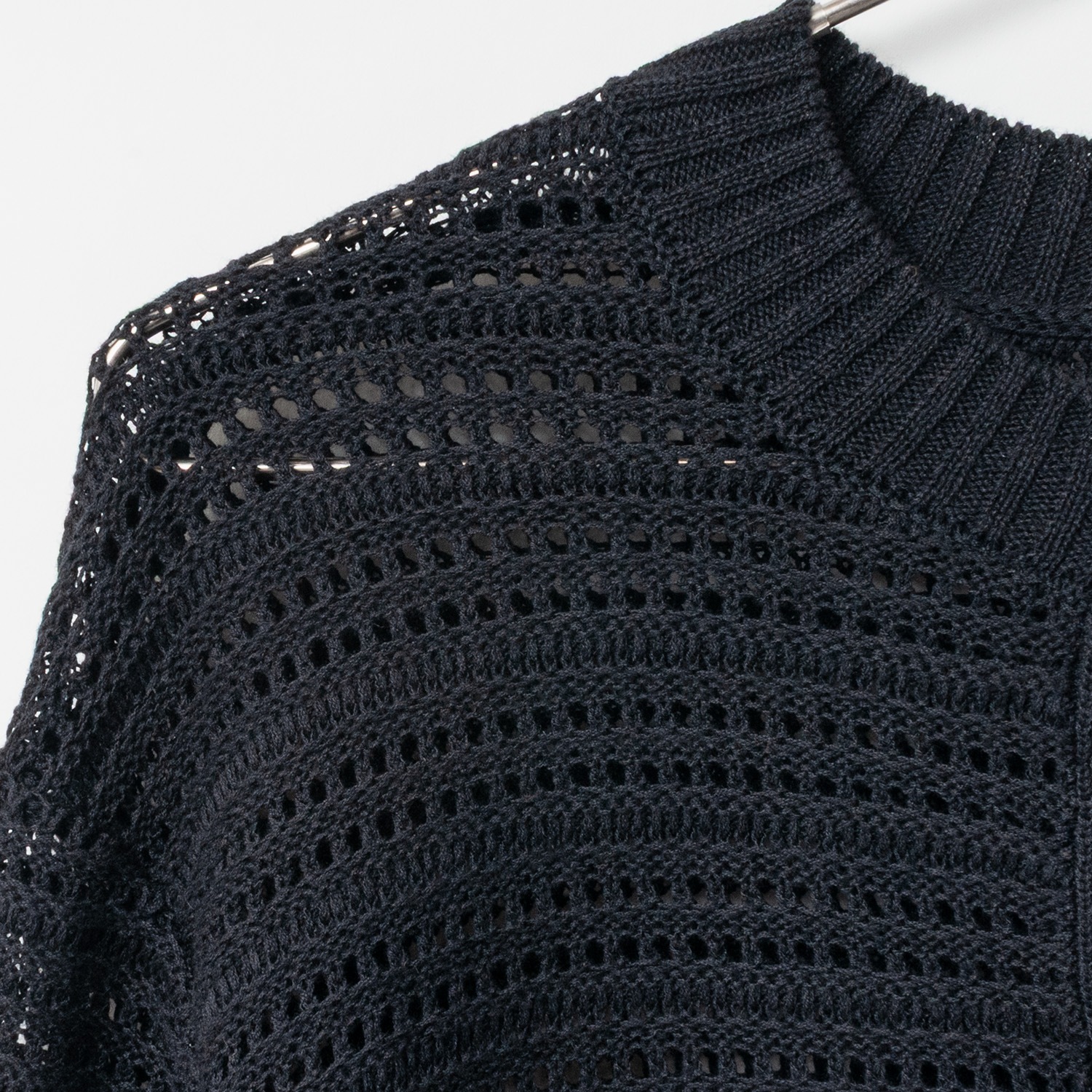 [Harriss] Openwork Knit Cardigan