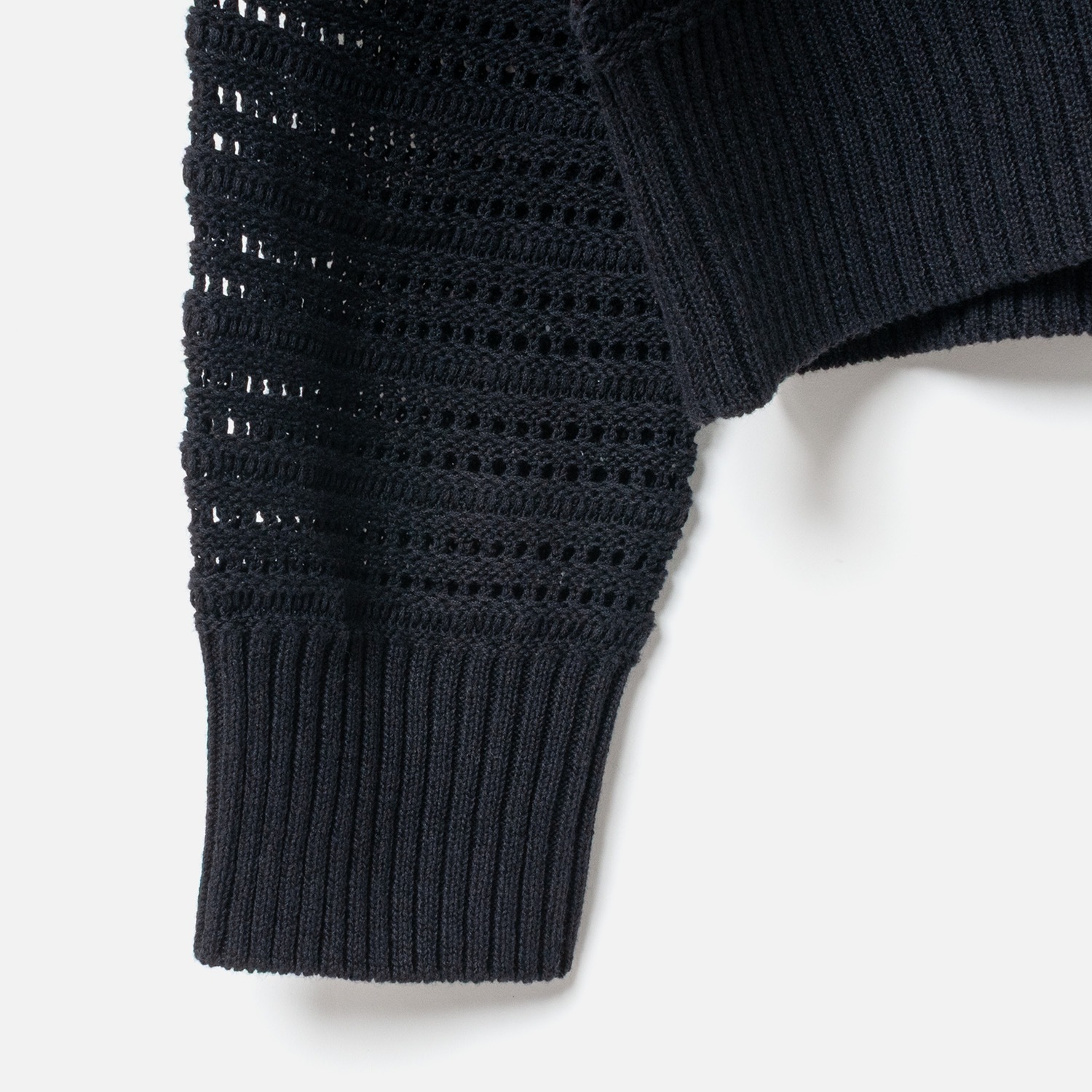 [Harriss] Openwork Knit Cardigan