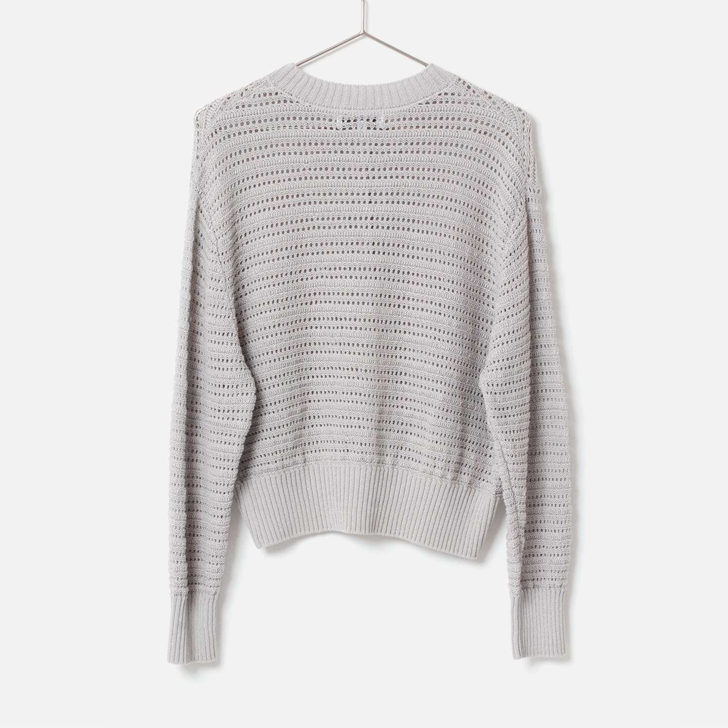 [Harriss] Openwork Knit Cardigan