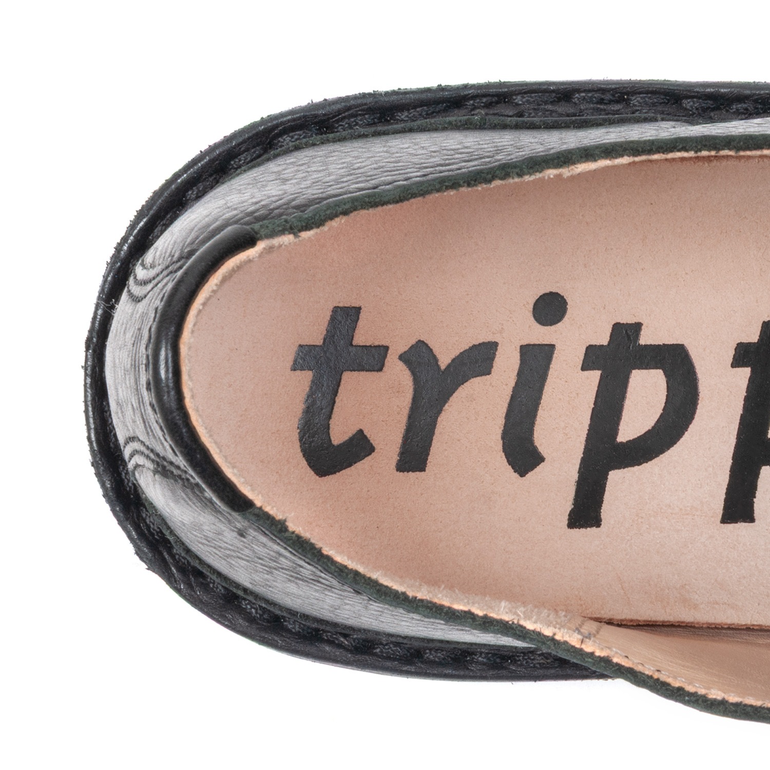 [trippen] Goblet m ( black-waw/black-sat )