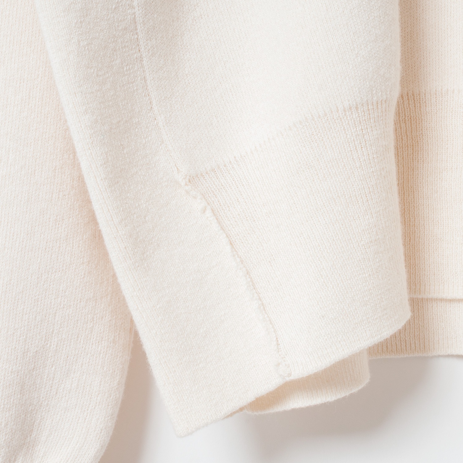 [Harriss] Cotton Cashmere Knit Sweatshirt