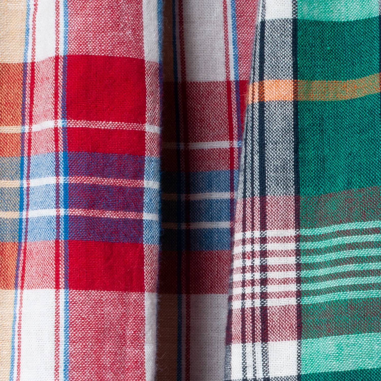 [le ciel de HARRISS] Crazy Check Flared Skirt_Madras Check(00)