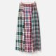 [le ciel de HARRISS] Crazy Check Flared Skirt_Madras Check(00)