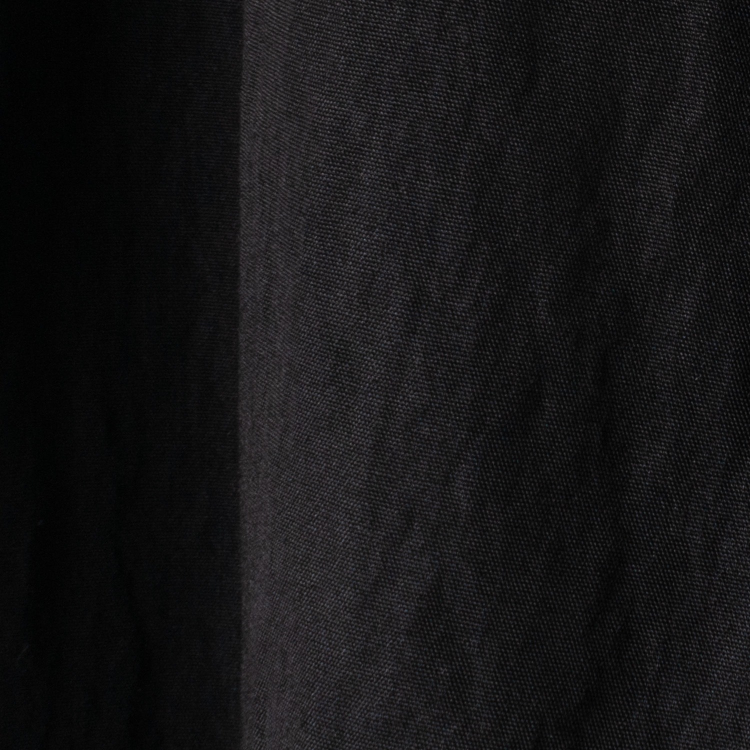 [Harriss] Front Tuck Semi-Wide Pants_Black(80)