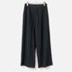 [Harriss] Front Tuck Semi-Wide Pants_Black(80)