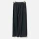 [Harriss] Front Tuck Semi-Wide Pants_Black(80)
