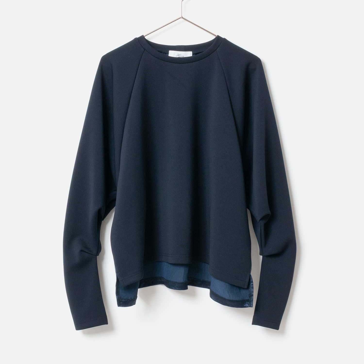 [Harriss] Dolman Tuck Sleeve Pullover