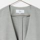 [Harriss] Collarless Gilet_Light gray(83)