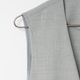[Harriss] Collarless Gilet_Light gray(83)