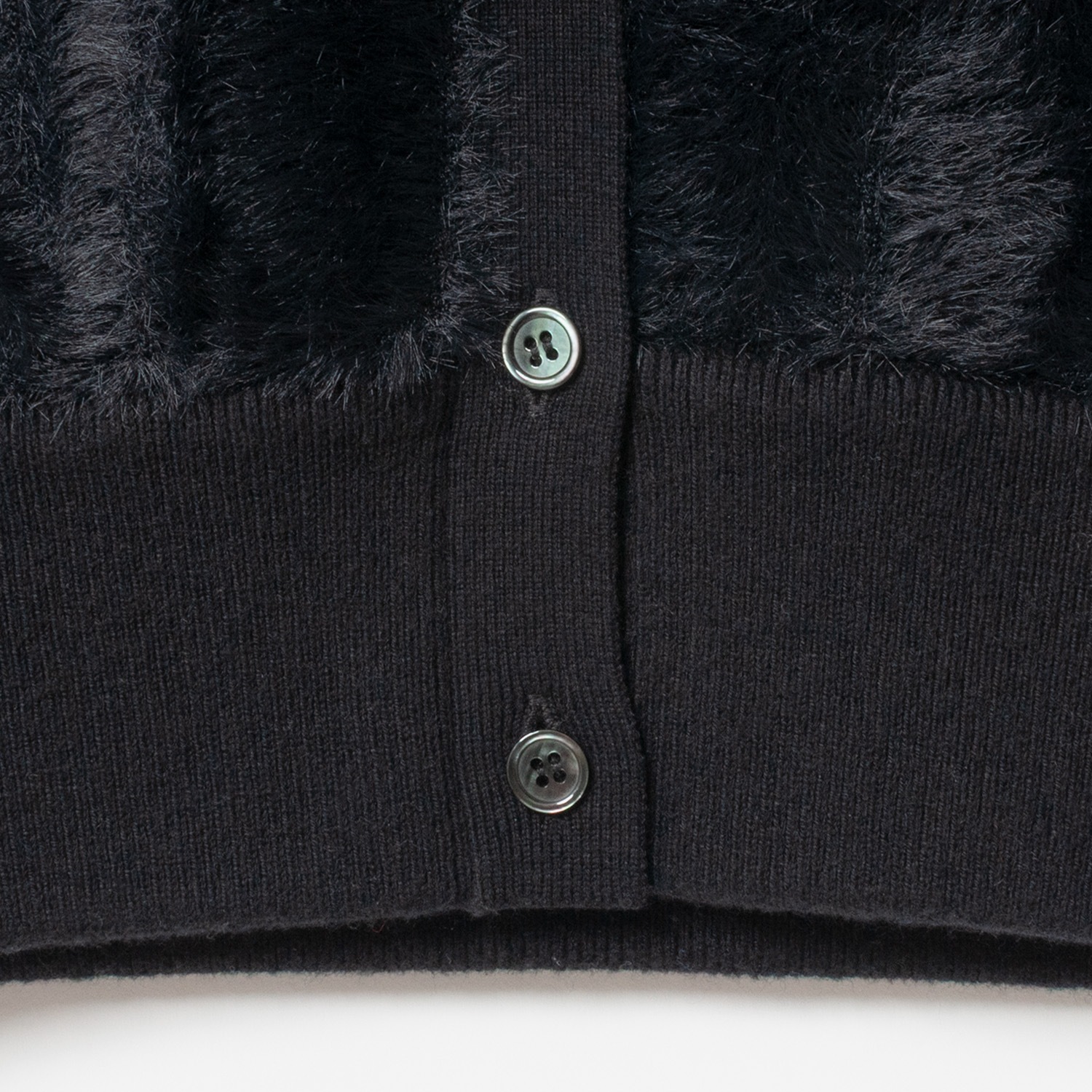 [Harriss] Feather Knit Vest