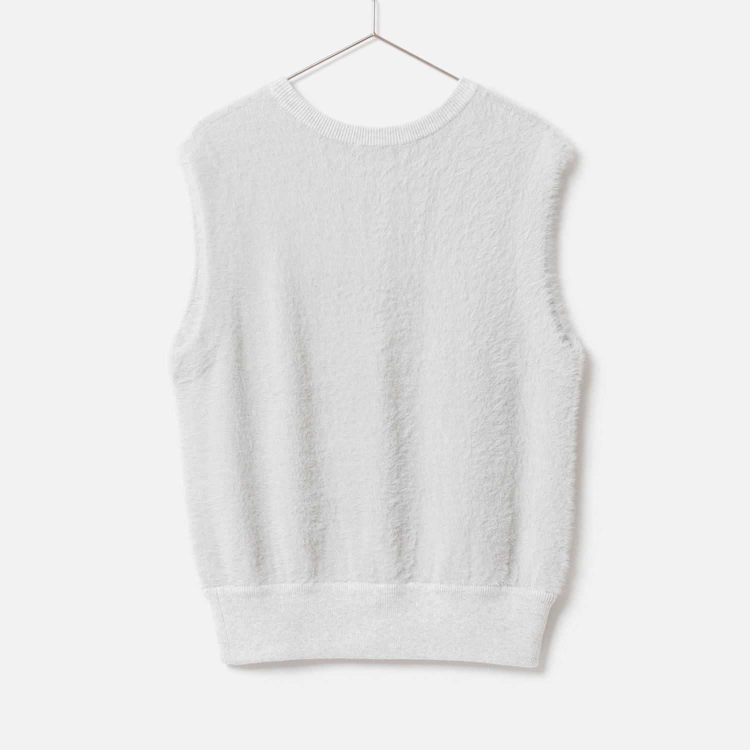 [Harriss] Feather Knit Vest