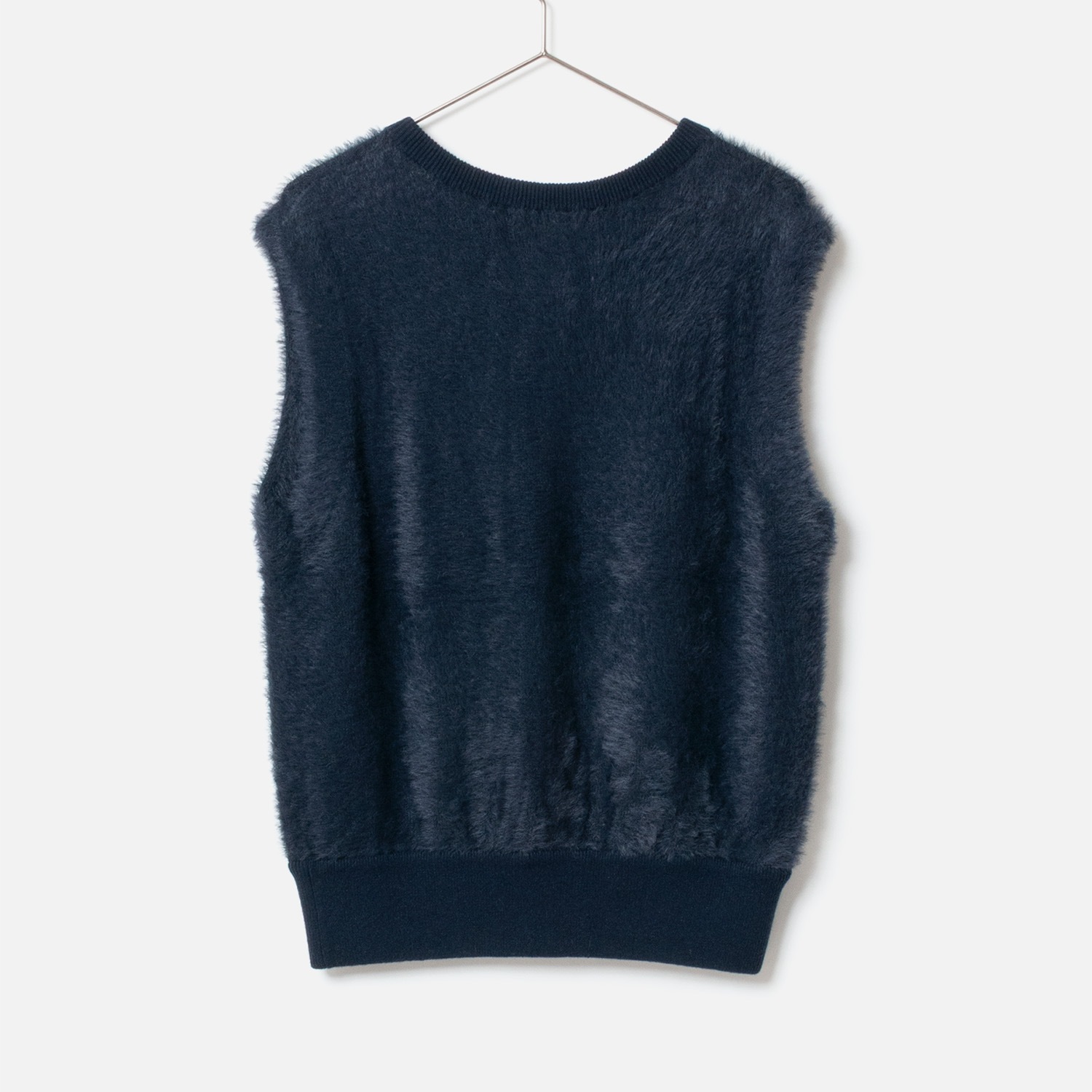 [Harriss] Feather Knit Vest