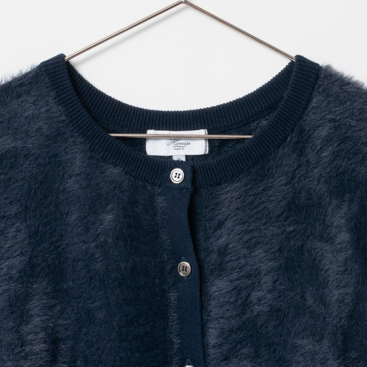 [Harriss] Feather Knit Vest